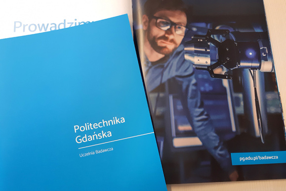 folder Politechnika Gdańska - Uczelnia Badawcza