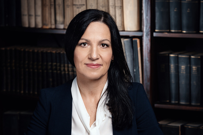 PhD, DSc, Eng. Joanna Żukowska, university professor, dean of the Faculty of Civil and Environmental Engineering