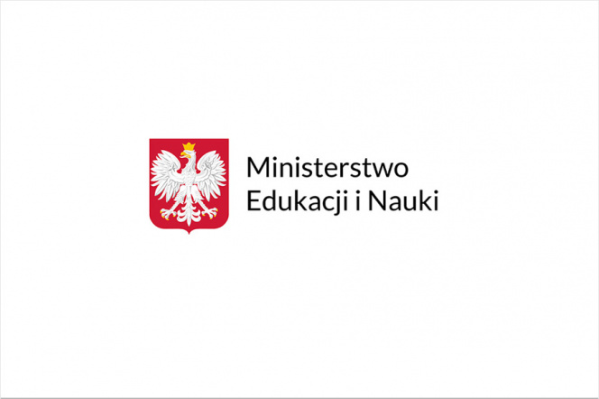 logotyp Ministerstwa Edukacji i Nauki z godłem Polski