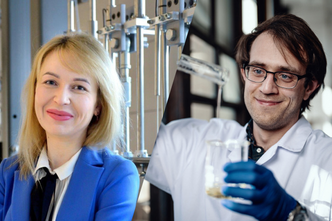 Dr Beata Zima i dr Tomasz Majchrzak 