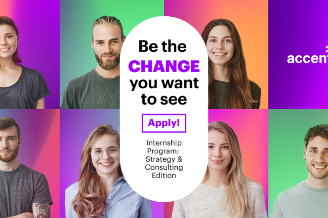 Na zdjęciu znajdują się na kolorowych tłach zdjęcia osób różnych płci. Na środku jest informacja o programie.
