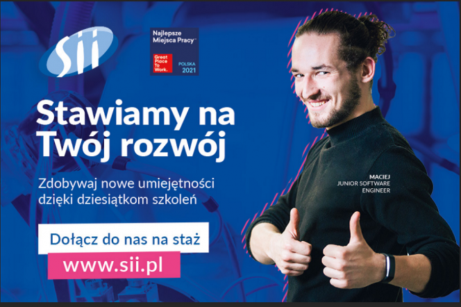 oferta stazu Sii Polska-plakat