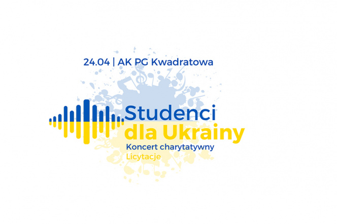 grafika koncertu Studenci dla Ukrainy