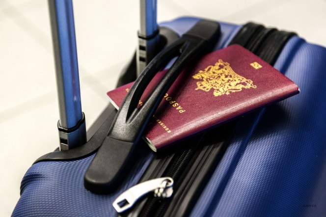 walizka i paszport