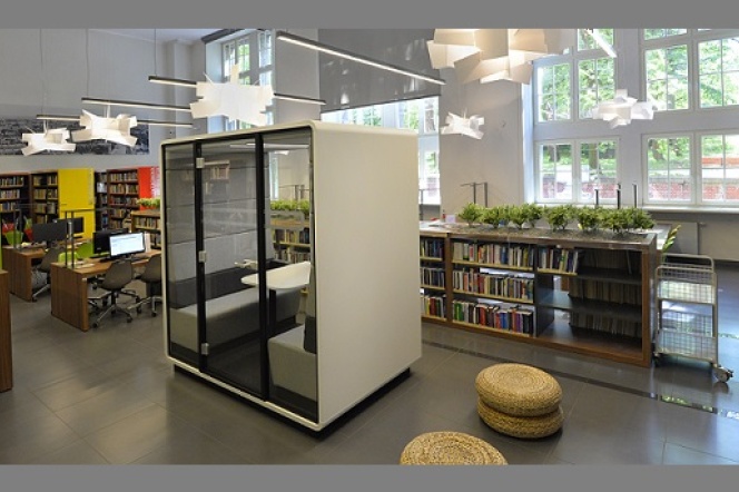 kabina dzwiekoszczelna biblioteka urzadzenie do nauki