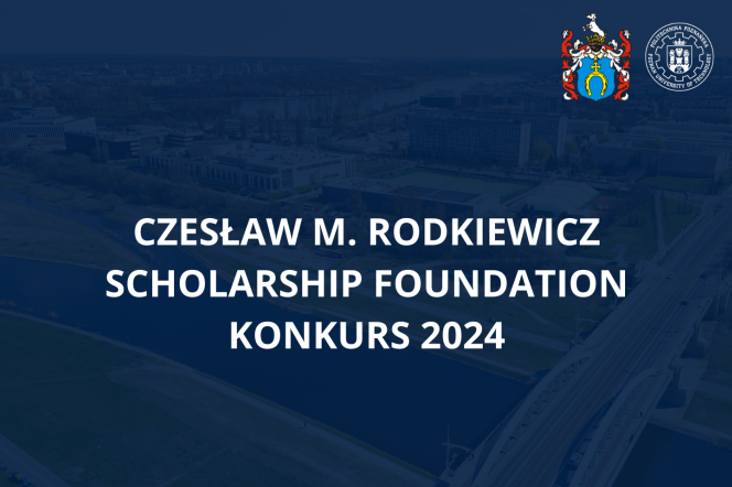 czeslaw m rodkiewicz scholarship foundation logo