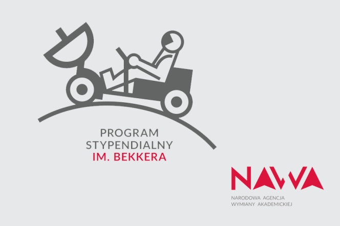 grafika programu Bekkera i logotyp NAWA