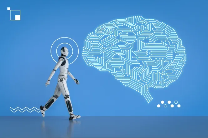 AI - mózg i robot