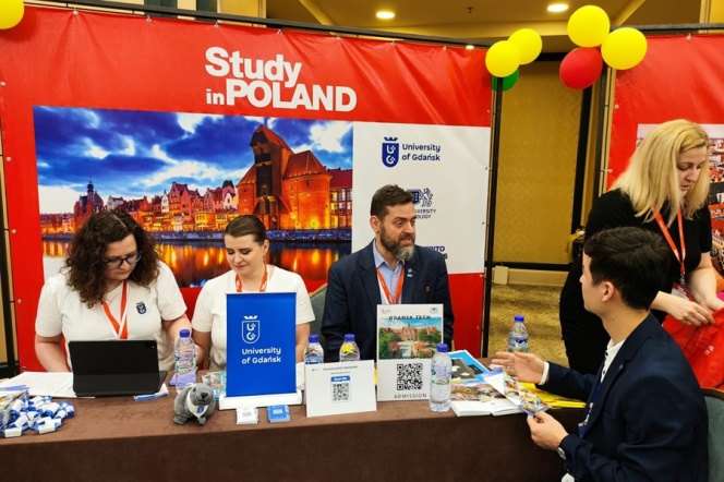 Gdańsk Tech at educational fairs in Uzb