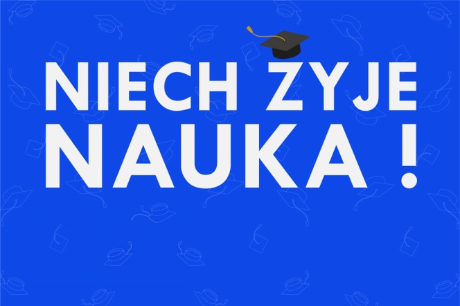 grafika Niech żyje nauka!