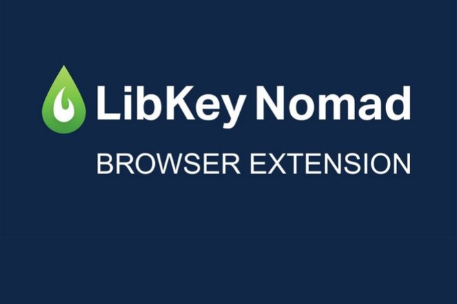 New Tool: LibKey Nomad – quick access to research publications