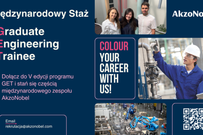 Na zdjęciu informacja o programie