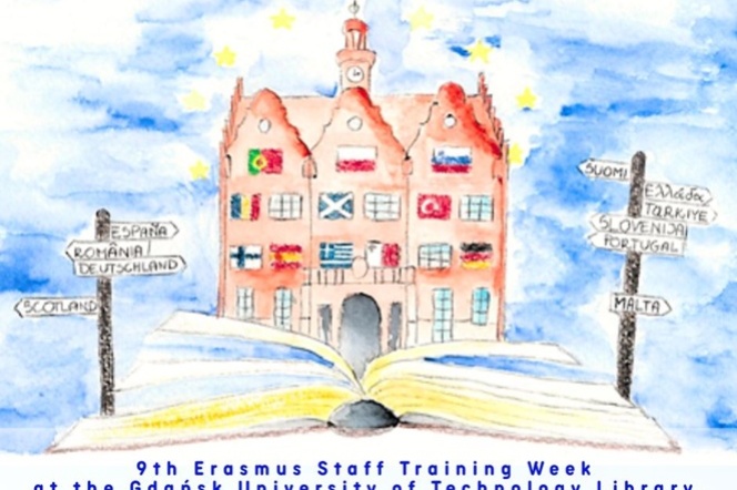 9th Erasmus Staff Training Week at the Gdańsk Tech Library