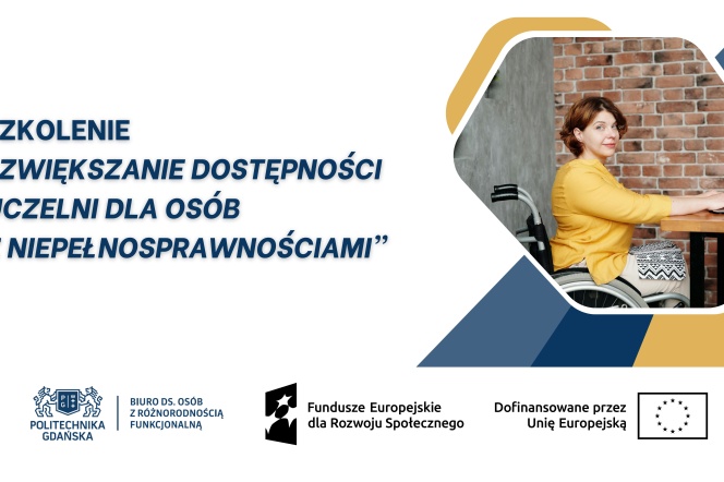 Zaproszenie na szkolenie z dostępności uczelni