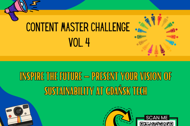 na zdjęciu informacja o konkursie