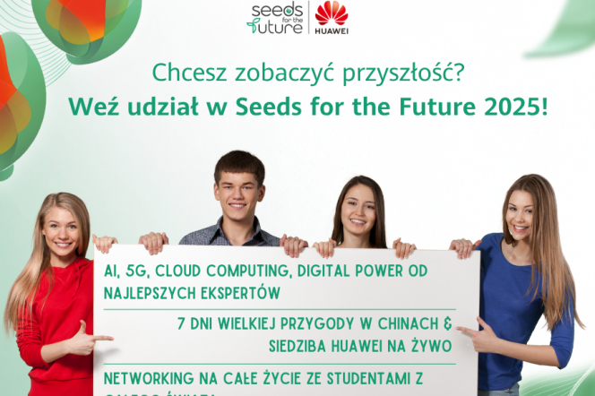 Na zdjęciu informacja o programie