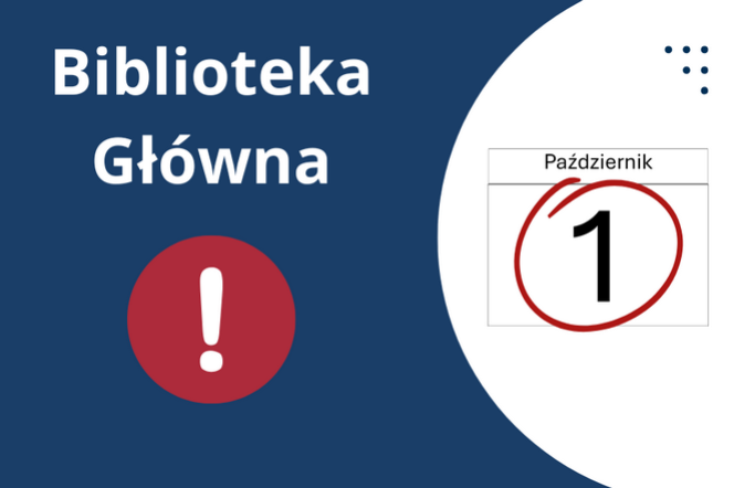 Biblioteka Główna PG zamknięta 1 października