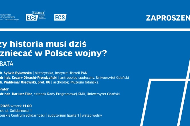 Na zdjęciu informacja o wydarzeniu