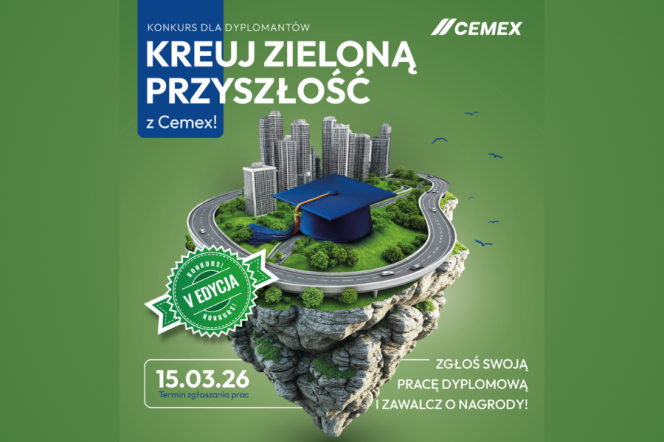 Na zdjęciu informacja o konkursie