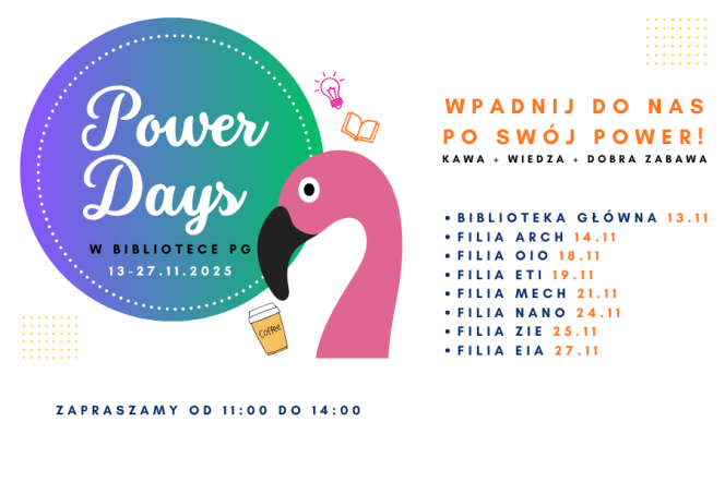 Power Days w Bibliotece PG