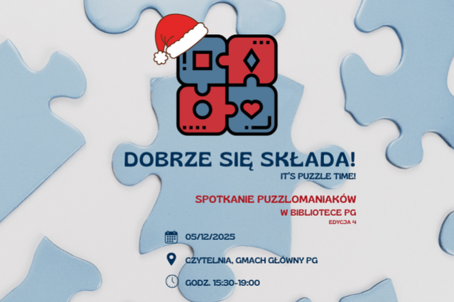 Dobrze się składa! Spotkanie puzzlomaniaków w Bibliotece PG. Edycja 4