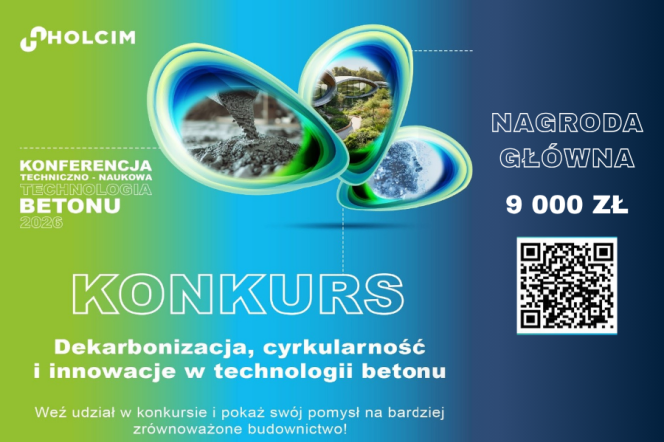 Na zdjęciu informacja o konkursie