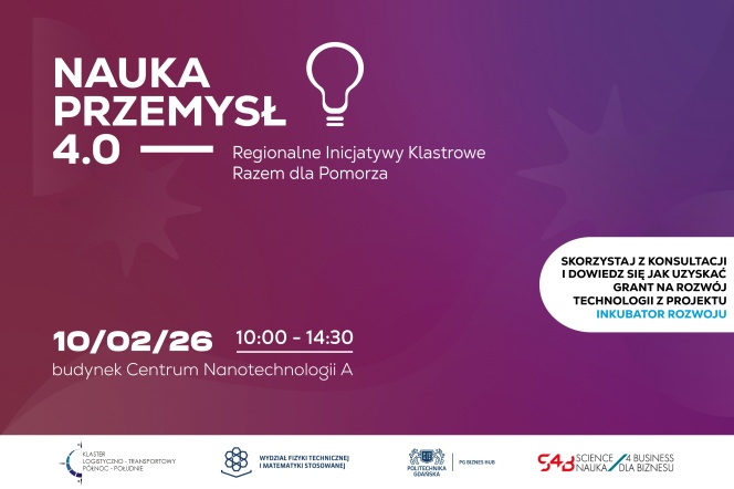 Wydarzenie networkingowe Nauka i Przemysł 4.0 na Politechnice Gdańskiej w dniu 10 lutego 2026 r.
