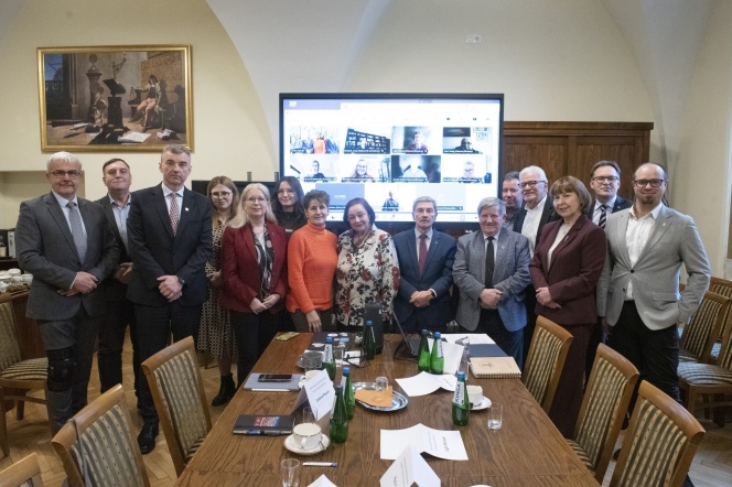 Na zdjęciu uczestnicy spotkania
