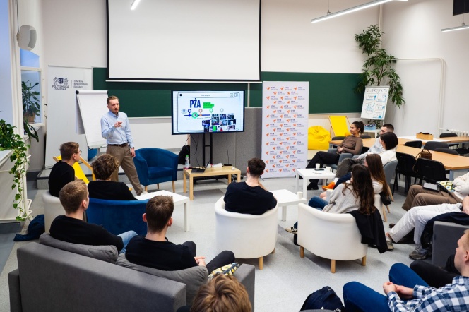 Spotkanie z cyklu Od inżyniera do Foundera na Politechnice Gdańskiej w dn. 24.03.26