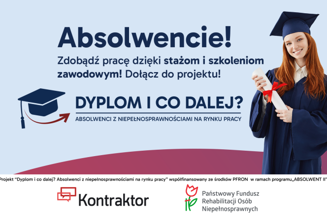 Na zdjęciu informacja o programie