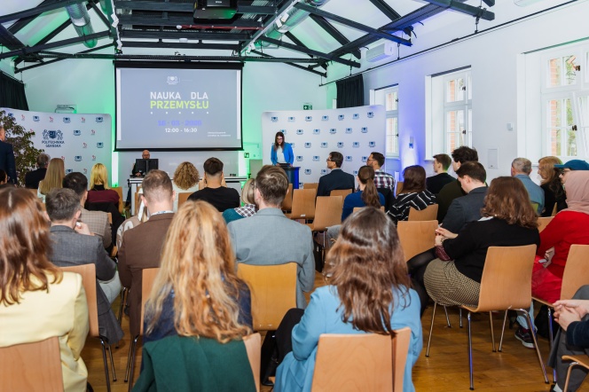 Relacja z wydarzenia Nauka dla przemysłu zorganizowanego przez PG Biznes Hub na Politechnice Gdańskiej w dn. 16 marca 2026 r.