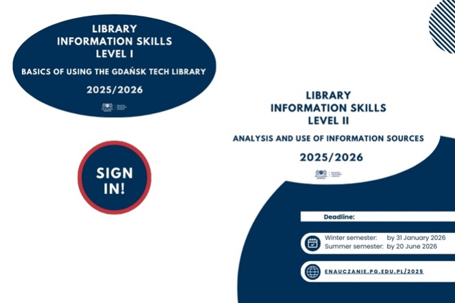 Library information skills - mandatory e-courses for students | Gdańsk ...