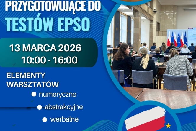 Na zdjęciu informacja o warsztatach