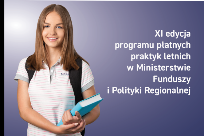 Na zdjęciu informacja o programie