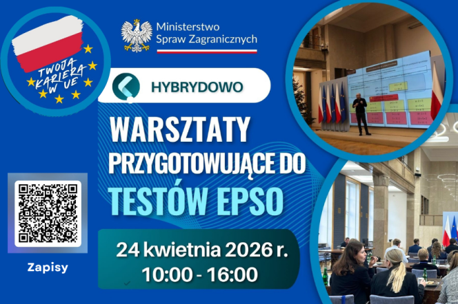 Na zdjęciu informacja o wydarzeniu