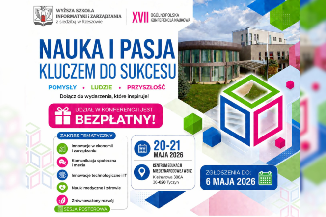 Na zdjęciu informacja o wydarzeniu