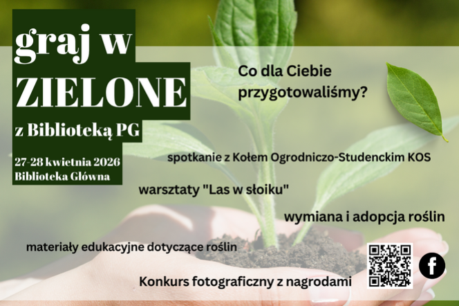 Graj w zielone z Biblioteką PG
