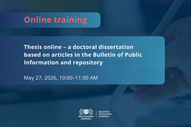 Thesis online – a doctoral dissertation based on articles in the Bulletin of Public Information and repository