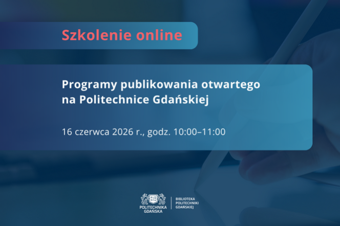 Programy publikowania otwartego na Politechnice Gdańskiej