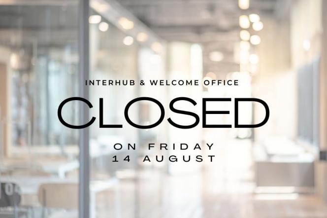 InterHub i Welcome Office closed 