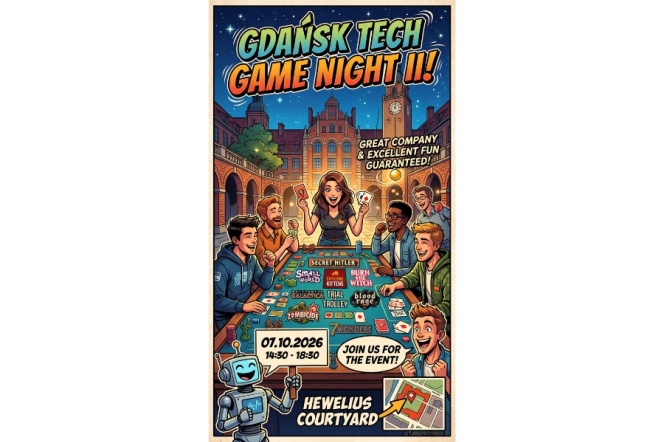 Grafika Gdańsk Tech Game Night II