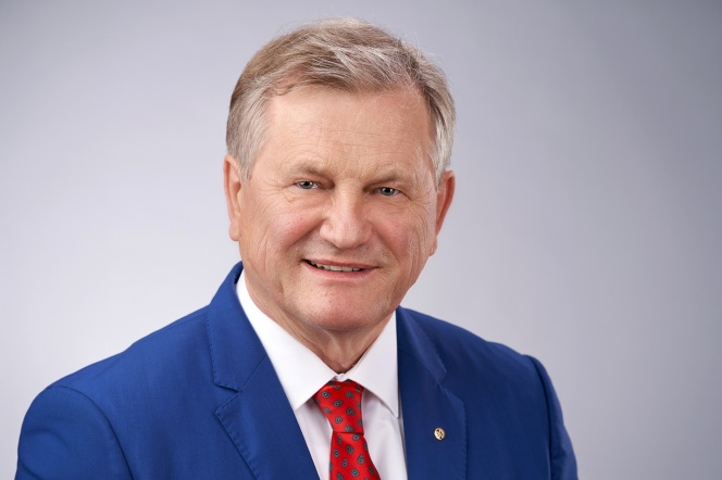 Na zdjęciu mężczyzna Zbigniew Borkowski