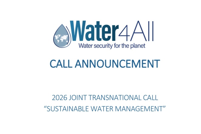 Konkurs Water4All Joint Call 2026 (V konkurs)