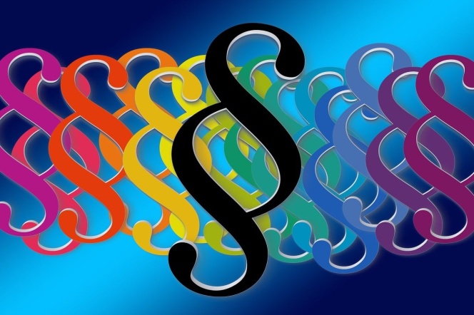 Kolorowe symbole paragrafu