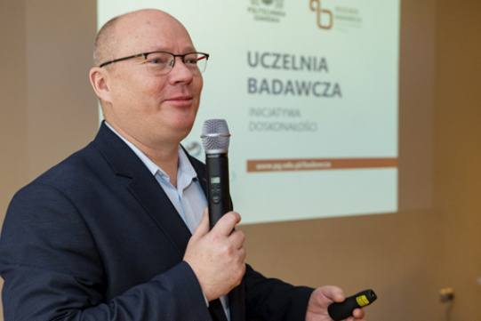 Na zdjęciu profesor Krzysztof Wilde, rektor Politechniki Gdańskiej 