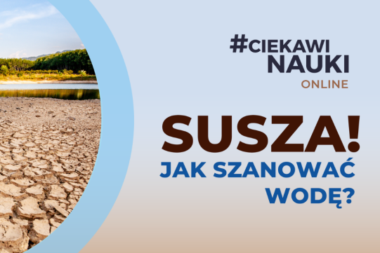 Grafika tytułowa wydarzenia Susza! Jak szanować wodę?