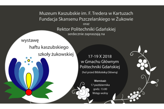 Wystawa haftu kaszubskiego szkoły żukowskiej