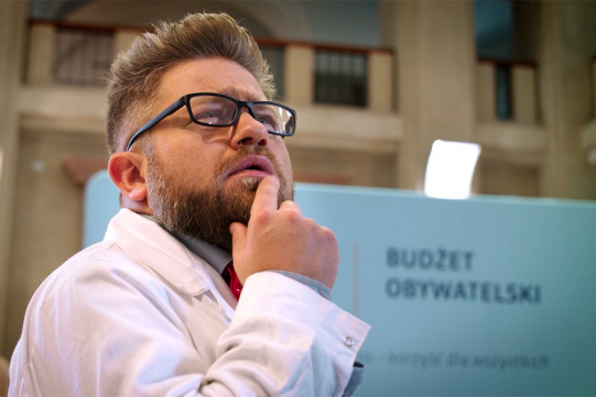 screen z filmu promującego budżet obywatelski Politechniki Gdańskiej