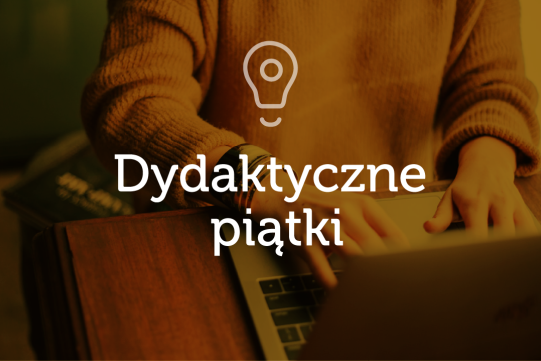 Grafika z napisem dydaktyczne piątki 