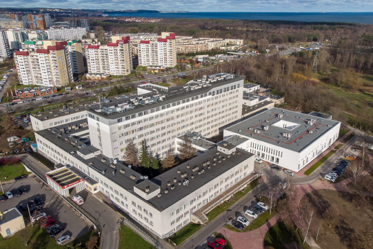 widok szpitala Copernicus 